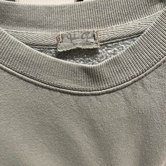 NOT FOR SELL ANYMORE!! H&M baggy green crew neck - Picture 3 of 4